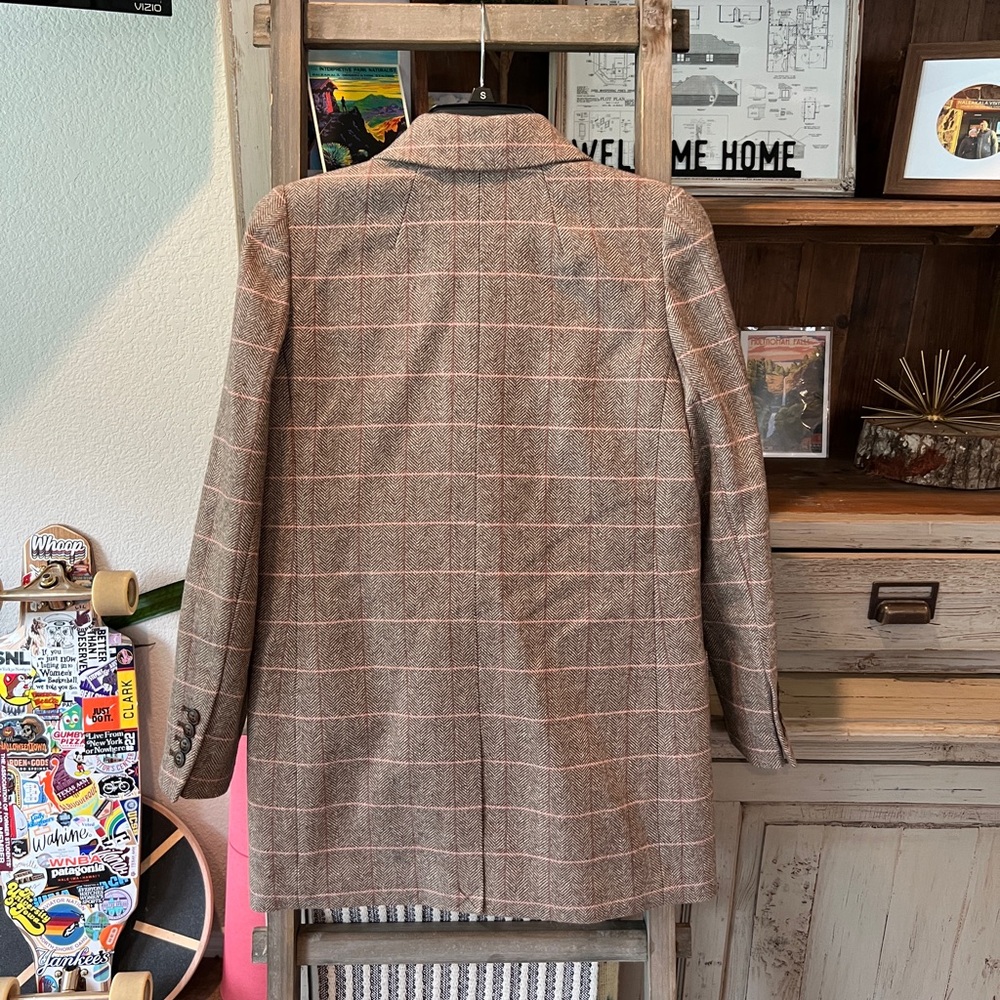 Madewell women’s Larsen blazer plaid jacket size XXS - Picture 4 of 12